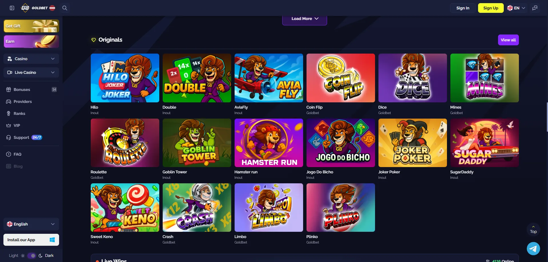 Популярни слот игри в Goldbet Casino онлайн